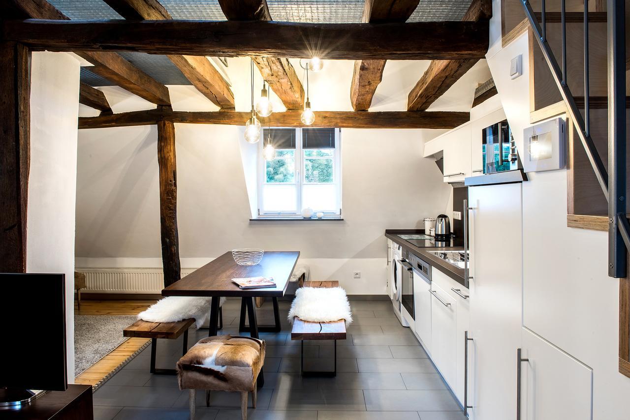 Ferienwohnung Stadtgarten Михельштадт Экстерьер фото